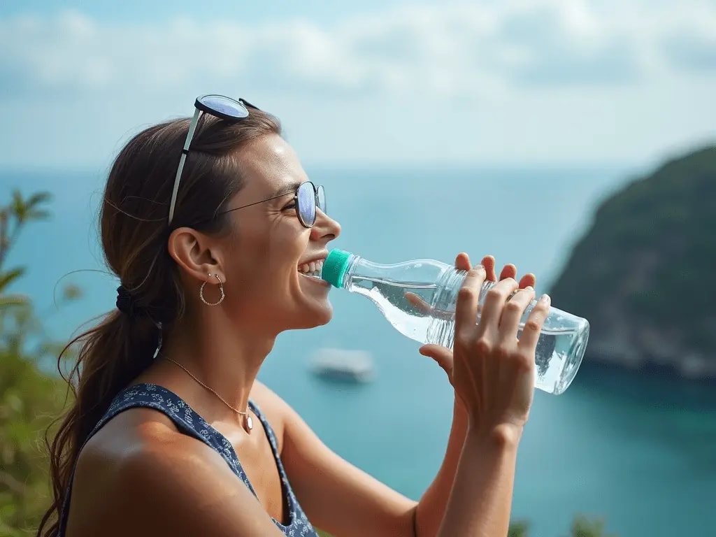 Tourist enjoying water at Ang Thong Marine Park